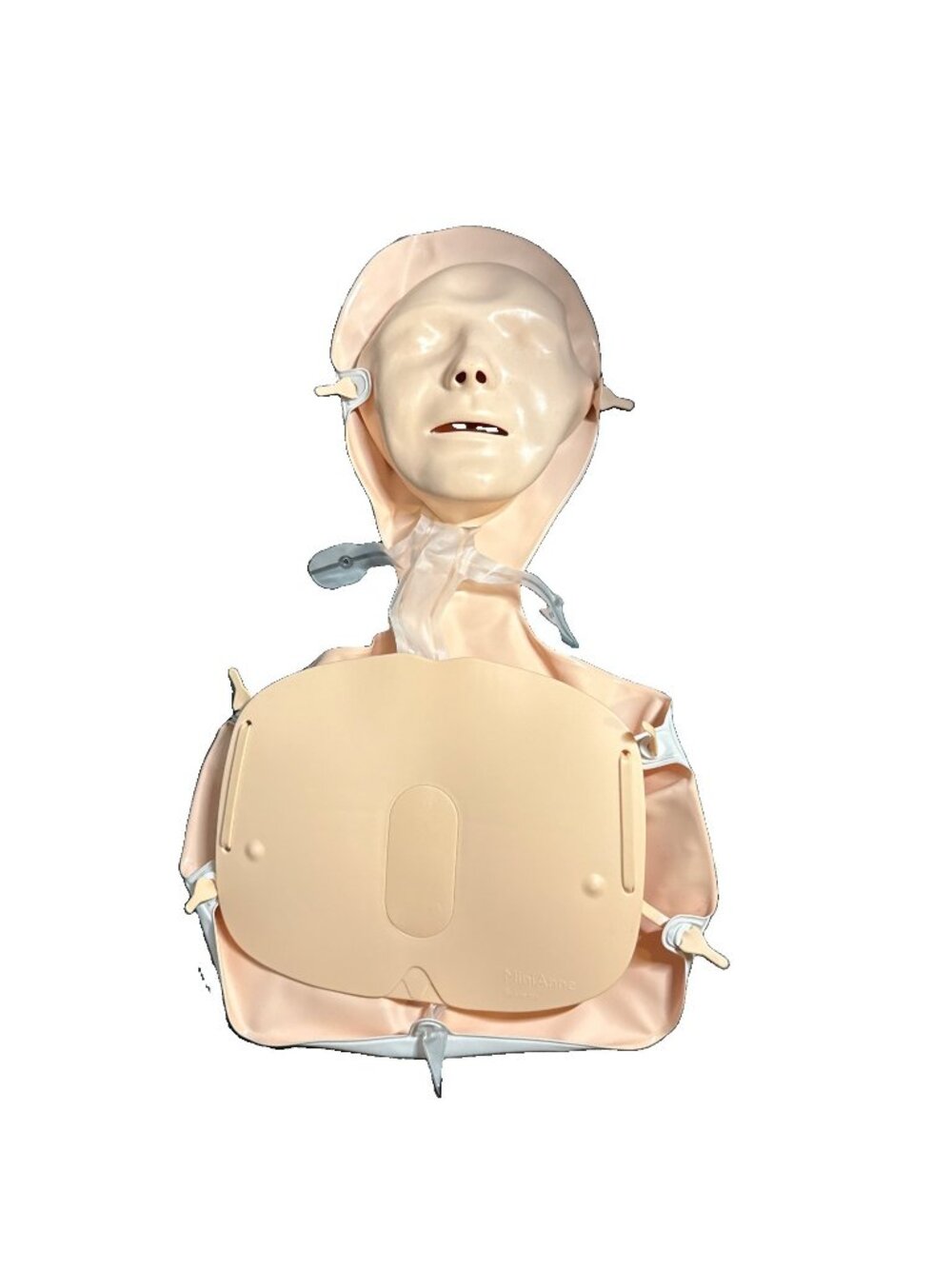 Mini Anne CPR Mannequin By Laerdal (Blow Up Practice CPR Doll) Clean